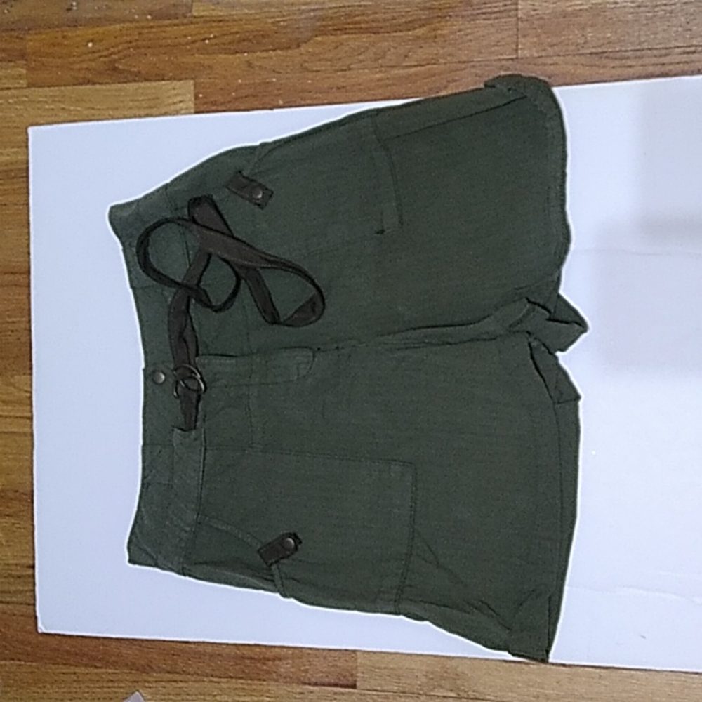 Anthropologie Green Shorts